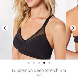 Lululemon Deep Stretch Bra